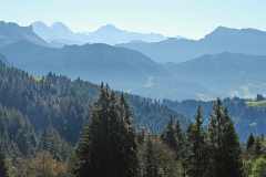 Aussicht auf Berner Alpen